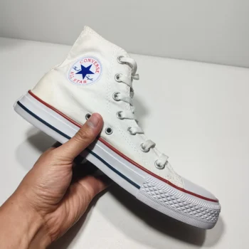 converse blanco caña alta clasico