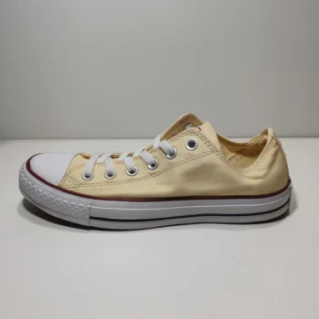 converse beige clasico caña baja